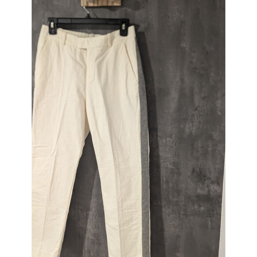 Women's Ports 1961 Pants size 4 White & Grey - Picture 7 of 13
